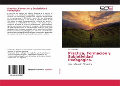 Práctica, Formación y Subjetividad Pedagógica