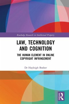Law, Technology and Cognition (eBook, PDF) - Bosher, Hayleigh