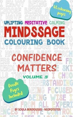 Mindssage Colouring Book Travel Size: Confidence Matters - Neofotistos, Soula Berdoussis