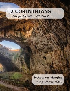 2 CORINTHIANS Large Print - 18 point: Notetaker Margins, King James Today - Nafziger, Paula