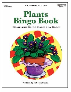 Plants Bingo Book: Complete Bingo Game In A Book - Stark, Rebecca