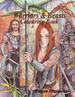 Warriors and Beasts Colouring Book - Fitzsimons, Morgan