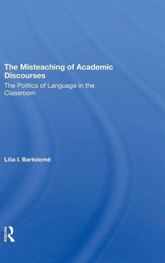 Cover The Misteaching Of Academic Discourses