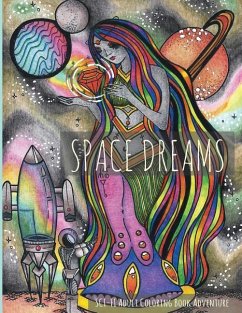 Space Dreams: Sci-Fi Adult Coloring Book Adventure - Lightburst Media