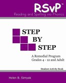 RSvP - Step by Step - Student Activity Book: RSvP - Reading and Spelling via Phonics