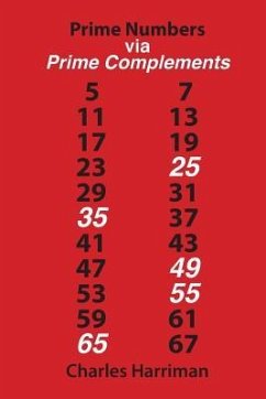 Prime Numbers via Prime Complements - Harriman, Charles