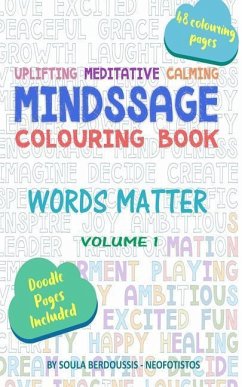 Mindssage Colouring Book Travel Size: Words Matter - Neofotistos, Soula Berdoussis