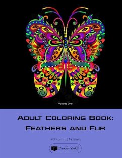 Adult Coloring Book: Feathers and Fur vol. 1 - Books, Creativ