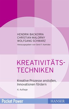 Kreativitätstechniken (eBook, PDF) - Backerra, Hendrik; Malorny, Christian; Schwarz, Wolfgang