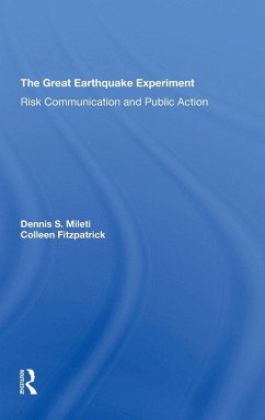 Cover The Great Earthquake Experiment