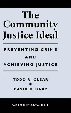 Cover The Community Justice Ideal