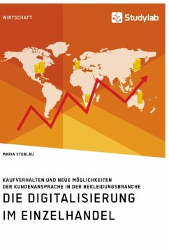 Die Digitalisierung im Einzelhandel. Kaufverhalten und neue Möglichkeiten der Kundenansprache in der Bekleidungsbranche - Steblau, Maria