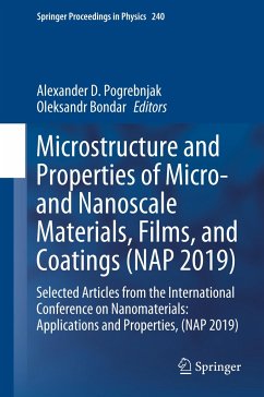 Microstructure and Properties of Micro- and Nanoscale Materials, Films, and Coatings (NAP 2019)