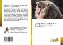 Cover L'Omnipotence perpétuelle de Dieu. Une démonstration dialectique