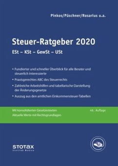 Steuer-Ratgeber 2020