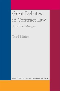 Great Debates in Contract Law - Morgan, Jonathan