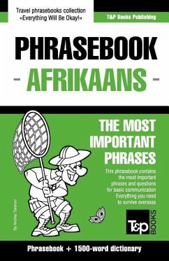 English-Afrikaans phrasebook and 1500-word dictionary - Taranov, Andrey