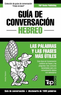 Cover Guía de Conversación Español-Hebreo y diccionario conciso de 1500 palabras