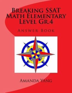 Breaking SSAT Math Elementary Level Gr.4 Answer Book - Yang, Amanda