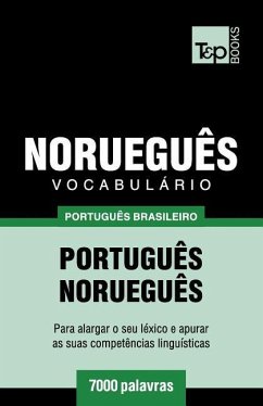 Cover Vocabulário Português Brasileiro-Norueguês - 7000 palavras
