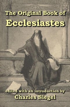 Original Book of Ecclesiastes - Siegel, Charles