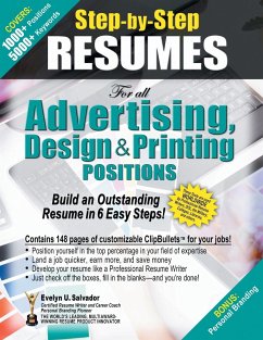 STEP-BY-STEP RESUMES for all Advertising, Design & Printing Positions - Salvador, Evelyn U.