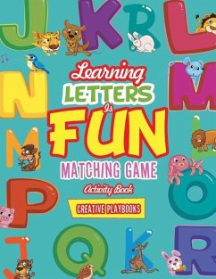 Learning Letters is Fun Matching Game Activity Book - Playbooks, Creative