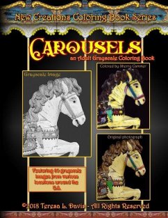 New Creations Coloring Book Series: Carousels - Davis, Brad; Davis, Teresa