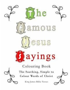 The Famous Jesus Sayings Colouring Book - Pincini, Esther
