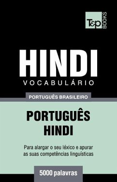 Vocabulário Português Brasileiro-Hindi - 5000 palavras - Taranov, Andrey