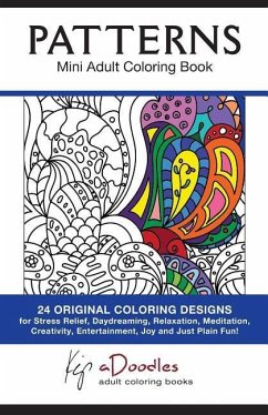 Patterns: Mini Adult Coloring Book - Adoodles, Kip