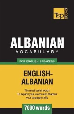 Albanian vocabulary for English speakers - 7000 words - Taranov, Andrey