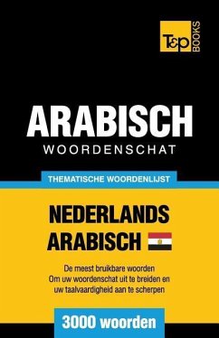 Thematische woordenschat Nederlands - Egyptisch-Arabisch - 3000 woorden - Taranov, Andrey