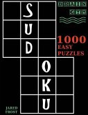 Sudoku: 1000 Easy Puzzles To Exercise Your Brain: Brain Gym Series Book