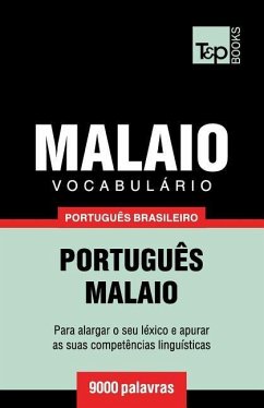 Vocabulário Português Brasileiro-Malaio - 9000 palavras - Taranov, Andrey