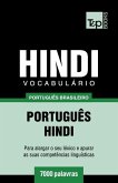 Vocabulário Português Brasileiro-Hindi - 7000 palavras