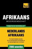 Thematische woordenschat Nederlands-Afrikaans - 7000 woorden