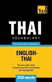 Thai vocabulary for English speakers - 3000 words