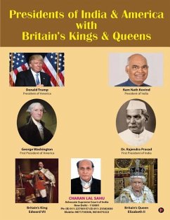 Presidents of India & America with Britain's Kings & Queens - Charan Lal Sahu