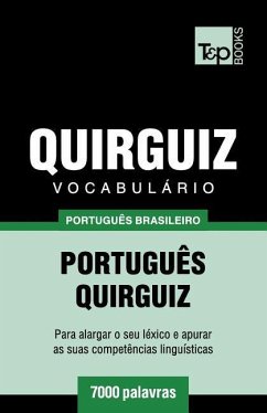 Vocabulário Português Brasileiro-Quirguiz - 7000 palavras - Taranov, Andrey