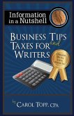 Business Tips and Taxes For Writers