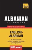 Albanian vocabulary for English speakers - 9000 words