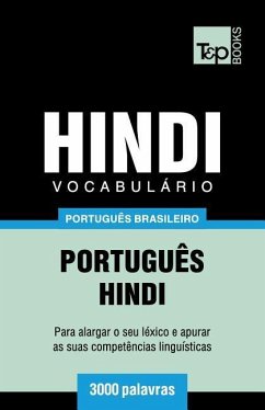 Vocabulário Português Brasileiro-Hindi - 3000 palavras - Taranov, Andrey