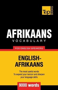 Afrikaans vocabulary for English speakers - 9000 words - Taranov, Andrey