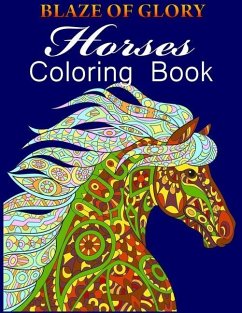 Blaze of Glory Horses Coloring Book - Garzon, M.