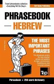 English-Hebrew phrasebook and 250-word mini dictionary