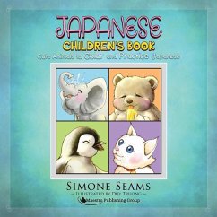 Japanese Children's Book: Cute Animals to Color and Practice Japanese - Seams, Simone