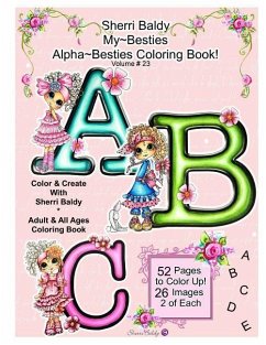 Sherri Baldy My Besties Alphabet Besties Coloring Book - Baldy, Sherri Ann