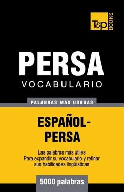 Vocabulario Español-Persa - 5000 palabras más usadas - Taranov, Andrey