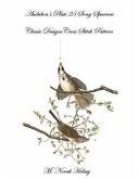 Audubon's Plate 25 Song Sparrow: Classic Designs Cross Stitch Pattern